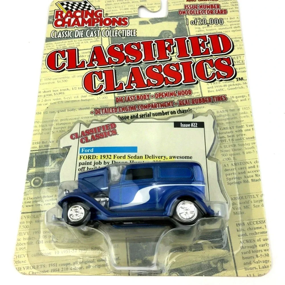 Racing Champions Classified Classics 1932 32 Ford Sedan‎ Delivery Die Cast 1/64